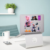 Kizmet Collection: Official MV Kiss-cut Sticker (Laptop op bureau)
