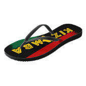 Kizomba African Teenslippers (Schuin)