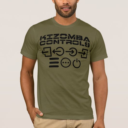 Kizomba controleert t-shirt (Voorkant)