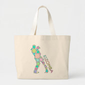 Kizomba-dansers - geschenken grote tote bag (Voorkant)