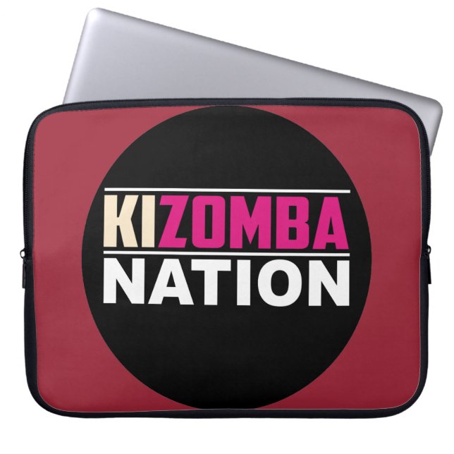 Kizomba Nation Laptop Sleeve (Voorkant)