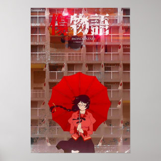Kizumonogatari Tekketsu Poster