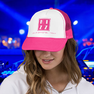 Kizz Kizomba Dance Pet roze vrouwen Trucker Hoed