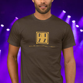 Kizz Kizomba Dans logo bruine outfit T-shirt