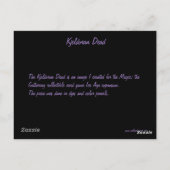 Kjeldoran Dead Briefkaart (Achterkant)