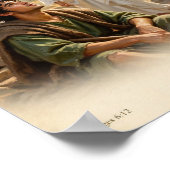 KJV Bijbel-Richters 6:12 Poster (Hoek)