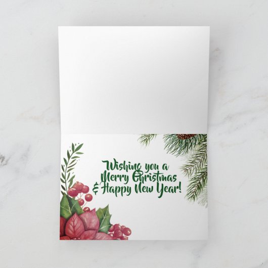 KJV Bijbelse kerst Kaart (Binnen)