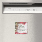 KJV Luke Bible Verse Kerstmis  Magneet (Insitu (Vaatwasser))