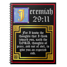 KJV Old Testament Jeremiah 29:11 Biblical Quote
