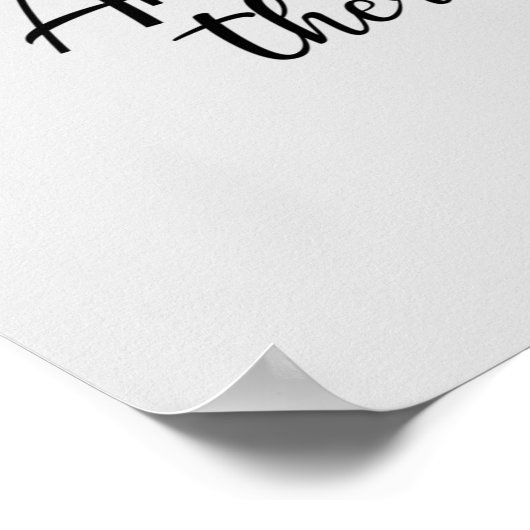 KJV Peace be still Scripting Poster (Hoek)