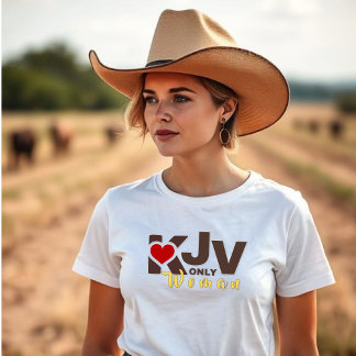 KJV Vrouw - Rode Hart T-shirt