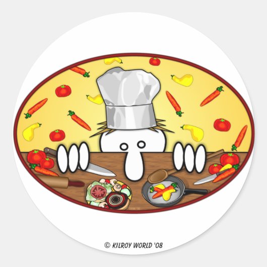 KK Chef Sticker (Voorkant)