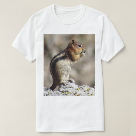 KK Gouden mantel grondeekhoorn T-shirt (Design voorkant)