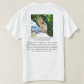 KK Gouden mantel grondeekhoorn T-shirt (Design achterkant)