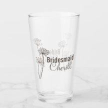 Kkervis moderne bloeminkt bruine bruiloft