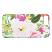 Kkleurige Waterverf Spring Blooms Floral Case-Mate iPhone Case (Achterkant (Horizontaal))