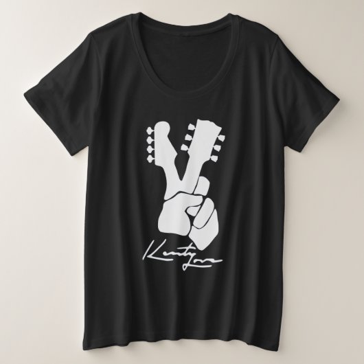 KL Logo Women's Plus-Size Basic T-Shirt (Design voorkant)