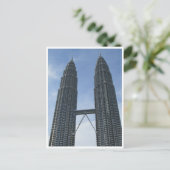 kl petronas tweelingtorens briefkaart (Staand voorkant)