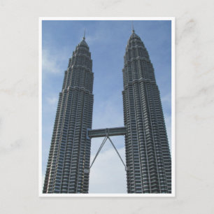 kl petronas tweelingtorens briefkaart