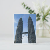 kl petronas twins briefkaart (Staand voorkant)