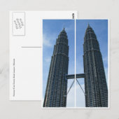 kl petronas twins briefkaart (Voorkant / Achterkant)