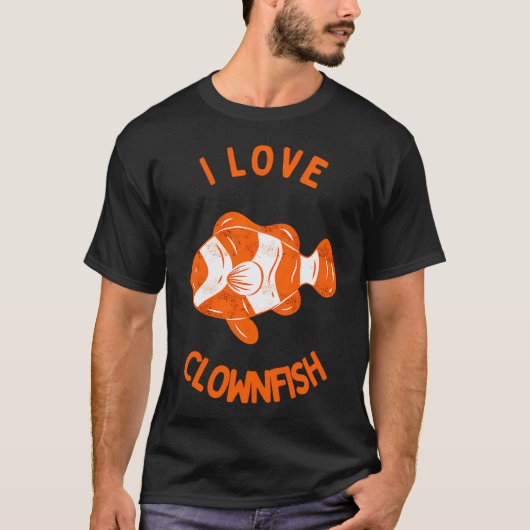 Kla clownvis t-shirt (Voorkant)