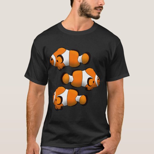 Kla clownvis t-shirt (Voorkant)