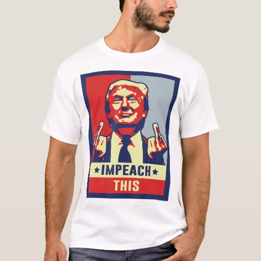 Klaag deze Republikeinse Conservatieve Trump aan T-shirt (Voorkant)