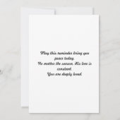 Klaagliederen 3:22-23 Aanmoediging Kaart (Achterkant)