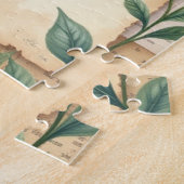 Klaagliederen 3:22–23 Vintage Bloemendesign  Legpuzzel (Zijkant)