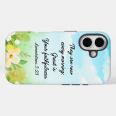Klaagliederen 3:23 Gele Lente Christelijk Case-Mate iPhone Case (Achterkant (horizontaal))