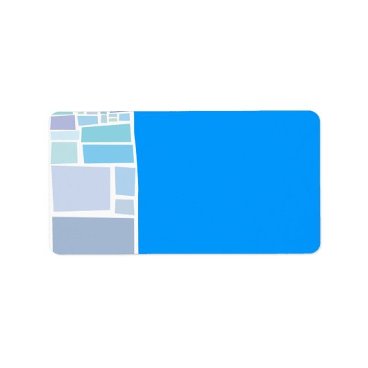 Klaagmuur Israël Bar Bat Mitzvah Retouradres Etiket (Voorkant)