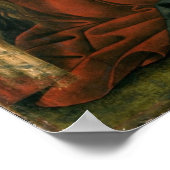 Klaagzang over de dode Christus - Botticelli Poster (Hoek)