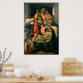 Klaagzang over de dode Christus - Botticelli Poster (Keuken)