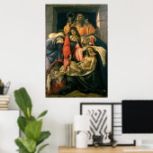 Klaagzang over de dode Christus - Botticelli Poster (Thuiskantoor)