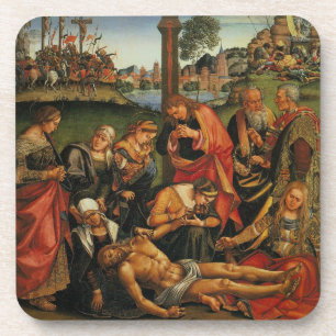 Klaagzang over de dode Christus - Luca Signorelli Bier Onderzetter