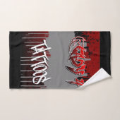 Klaar 4 Tattoos Handdoek Set van 3 (Handdoek)