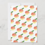 Klaar aan Pop het Baby shower van de Waterverf van Kaart (Achterkant)