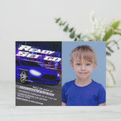 Klaar Af Rijden met Foto  Kaart (Staand voorkant)