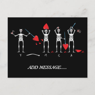 KLAAR; BLACKBEARD YMCA BRIEFKAART