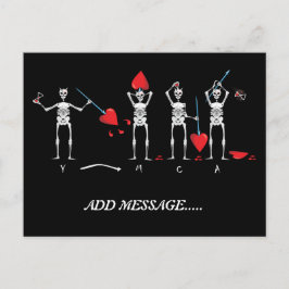 KLAAR; BLACKBEARD YMCA BRIEFKAART