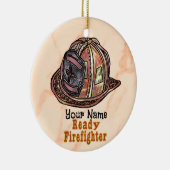 Klaar brandweerman ornament (Rechts)