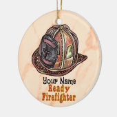 Klaar brandweerman ornament (Links)