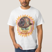 Klaar Brandweerman T-shirt (Voorkant)
