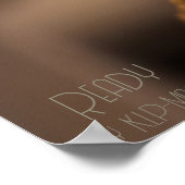 Klaar - Bronze beeld - AI Fantasy Art-portret Poster (Hoek)