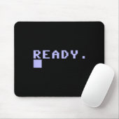 Klaar C64-thuiscomputer 80's Retro-gamer-coderings Muismat (Met muis)