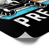 Klaar Crush Pre-K Gift Monster Truck Eerste dag va Poster (Hoek)