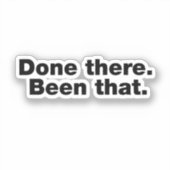 Klaar daar. Was dat Sticker (Voorkant)