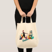 Klaar: de ultieme slamdunk basketbaltrend tote bag (Voorkant (product))