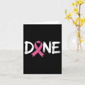 Klaar Einde van Chemo Laatste Dag Straling Overlev Kaart (Gele Bloem)